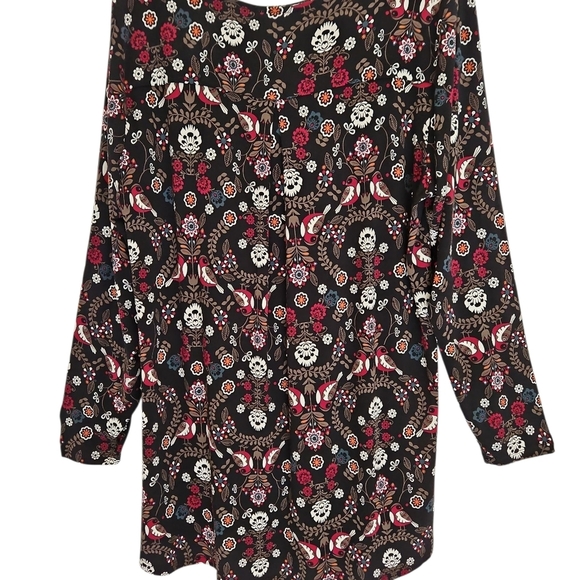 INTRO LOVE THE FIT HI LO BLACK BURGUNDY MULTI COLOR SZ XL - Picture 7 of 11